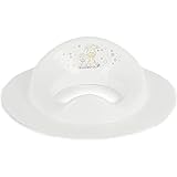 BIECO 11001706 - Kinder Toilettensitz weiß, mit Giraffen Motiv, ca. 32 x 36,5 x 5 cm, ab 8 Monate bis etwa 4 Jahre