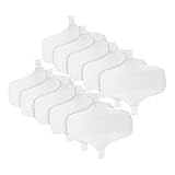 PEPLAYTAL 10Stücke Wiederverwendbare Menstruationskissen aus Baumwolle mit Spitzenrand Teiliges und Waschbar für Reisen Sport und Täglichen Gebrauch Komfortabel