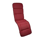 KETTtex EXKLUSIV® Auflage Relaxliege Agora Bordeaux I Gartenliegen Polster 175x50x9cm I spinndüsengefärbte KTH3 Liegenauflage I Pflegeleichte und widerstandsfähige Liegestuhl Auflage I Liegeauflage