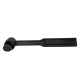 Happyyami Vinyl-Reinigungsbürste aufzeichnen Reiniger Dame schnell Schallplattenreinigung Schwarz Reinigungswerkzeug für Vinyl-Player Vinylscheibenbürste Vinylbürste pp Black