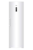 Haier H2F255WSAA Stand-Gefrierschrank/Nutzvolumen 262 L/Inverter Kompressor/No Frost/LED Innenbeleuchtung/Digitales Türdisplay/Weiß