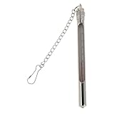 Gadpiparty Angel Wassertemperaturmesser aus Metall Outdoor Wassertemperaturthermometer 0-60°c Kompakt Witterungsbeständig für Teich Fluss und Aquarium