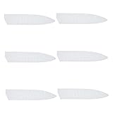 KICHOUSE 6 Stücke Kochschneiderabdeckung Kunststoff Cutter Protector Cutter Zubehör (weiß)