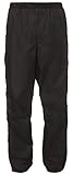 VAUDE Herren Mens Fluid Full-zip Pants Ii Hose, Schwarz, L EU