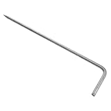 TOYANDONA Erdungsstab Galvanisiert Wetterfest Kurze Erdungsspieß für Gebäudeschutz Blitzableiter Antenne Elektrozäune Schnelle Ableitung