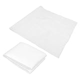 CHICAMPERA 2 Stück Luftfilter Filtersatz luftreinigung Luftablüftungsabdeckungen Dampfbad-Luftentlüftung sauna entlüftung Hitzeabweiser Mikrowellen-Entlüftungsfilter Gewebtes Polyester Weiß