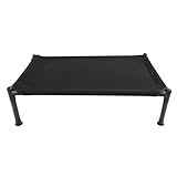 OFFAXE Hundebett, Erhöhtes Tragbares Hundebetten mit Atmungsaktivem und Wedelbarem Material, Abnehmbares Reinigung Einfachen Hundematte für Haustier (XL)