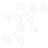 BESTonZON 5 Stück Teiliges Spritzschutz Luftbefeuchter und Nebelmaschinen Wasserspritzfeste Halterung Stabiler Spritzschutz für Zimmerbrunnen Teich Rockery Langlebig und Kippsicher für