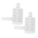 TOPBATHY 2 Stück Zubehör Für Blutdruckmessgerät Armband Anschlusskopf Armbandadapter Blutdruckmessgerät Adapter Zubehör Für Armmanschetten Weiß Plastik