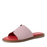 Tamaris Pantolette Damen Flach rosa,EU 38