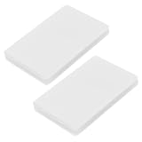 Mipcase 400 Stück Transparente Laminierfolien 3 Zoll (67 X 97 Mm) Thermolaminierbeutel Kunststoff Fotolaminierfolie Abriebfest für Ausweise und Dokumente