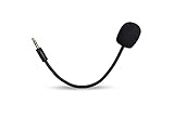 Ersatz-Spielmikrofon für Razer Electra V2 Gaming-Headset auf PS4 PS5 Xbox One PC, abnehmbares 3,5-mm-Boom-Mikrofon