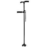 Clever Cane, Wanderstock mit Doppelgriff - verstellbar 86-96cm hoch, faltbar, max belastbar 105kg