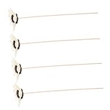 PRETYZOOM 4 Stück Teiliges Aromatherapie Stäbchen aus Holz mit Trockenblumen Wiederverwendbare Duftstäbe für Ätherische Öle Zubehör für Aroma Diffuser Flaschen Geeignet für Raumduft und