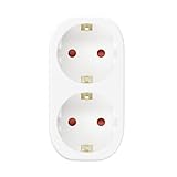 1 Stücke 2 in 1 Weiß (250V / 16A) 0413