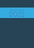 Praxisplaner 2022: Der große A4 Terminplaner 2022 für 1 Person mit 1 Spalte pro Wochentag, Datum, Uhrzeiten mit 15 Minuten Takt, 1 Woche pro ... eine einfache & übersichtliche Terminplanung