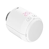 NodOn - Zigbee Thermostat | Heizköroerthermostat | Heizplan mit App | Smartes Heizen | Works with Alexa, HomeAssistant, SmartThings | Energie sparen | Zigbee 3.0 | Made in Germany