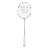Wilson Reaction 70 Badminton Racket, G3 (4), Grau/Weiß