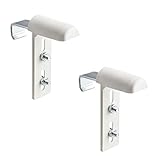 Ventanara® Rollo Klemmträger ohne Bohren Weiß 2er Set