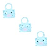 VICASKY 3 Stk Lätzchen füttern -Lätzchen wasserdichte Babylätzchen wasserdichte Lätzchen Silikonlätzchen bibs Safe bib Pig bib Cute bib wasserdichtes Lätzchen Silikon-Lätzchen