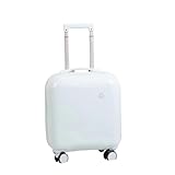 WEOKDFHA Kleine Koffer Kleines, leichtes Gepäck, Handgepäck, Damen-Mini-Boarding-Passwort-Trolley, Kurztrips, 18-20-Zoll-Gepäck(Gold,18')