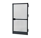 Fliegengitter Flügeltür Aluminium Anthrazit H 2150 x L 1000 mm