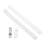 ABOOFAN 1 Set Schienenführung zur Aufbewahrung von Schiebetüren, hochklappbar, einfache Installation für Schrank