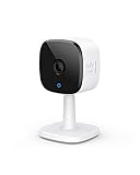 eufy Security Indoor Cam C120, 2K Plug-In Überwachungskamera für Innenbereiche, WLAN, Personenerkennung, IP Kamera, Sprachassistent, Bewegungssensor, Nachtvision, HomeBase Nicht kompatibel