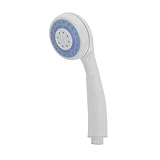 Operitacx Handheld Duschkopf mit Anti fall Design Kunststoff Duschbrause Ersatzkopf Langlebiger Sprühkopf für Bad Vielseitig Einsetzbar für Zuhause Wohnmobil und Außenbereich