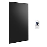 Hocosyme Infrarotheizung mit Thermostat 600 Watt, Infrarotheizung Wandmontage bis 120 Grad Celsius für 5-10㎡ - 1-3 Min auf Betriebstemperatur - TÜV- mit Fernbedienung BNF-WK-600W