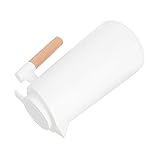 KOCKSHION Thermokanne mit Innenbehälter und Holzgriff Isolierte Kanne für Tee und Kaffee Tragbar für Zuhause Büro Camping und