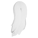 MAGICLULU 400 Stück Weiße Geldbanderolen aus Dünnem Papier pro Packung Selbstklebend Praktische Banknotenbänder für Effizientes Bündeln von Scheinen in Banken und Einzelhandel