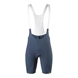 PPQIRU Herren-Radsport-Trägershorts Herren Radhose Bib Shorts Sommer Rennrad Shorts Fahrrad Ciclismo Bike Pants Herren Radbekleidung(Gray,2XL)