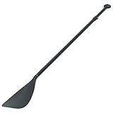 vidaXL SUP Paddel Stand up Paddle Board Stechpaddel Kajakpaddel Kanupaddel Bootspaddel Hilfspaddel 215x20x5cm Aluminium Alu Schwarz