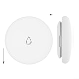 Wasserlecksensor mit kabelloser Konnektivität für Smart Home, hochempfindlicher Wassermelder mit 110 dB Alarm und mobilen Benachrichtigungen, IP67 bewertetes wasserdichtes Gerät (C)