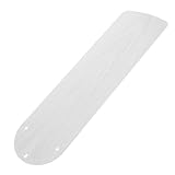 HOLIDYOYO Holzmaserung Deckenventilator Ersatzflügel Hochfester Kunststoff Kompatibilität Einfach zu Montieren Dekorative Weiße Flügel Geeignet für Schlafzimmer und Wohnzimmer