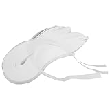 Zerodeko 400 Stück Banknotenzusammenhalter Weißes Dünnes Papier Geldscheine Bündelband Währungsbänder für Banken Einzelhandel Supermärkte Professionelle Geldorganisation