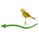 Vogelspielständer | Stehende Vogelstange Kauspielzeug | Kauspielzeug für Haustiere | Sitzstange für Haustiere, Sitzpfoten, Schleifstab, Spielzeug für Spatzen, Wellensittiche, Sittiche, Aras
