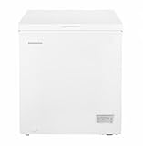 HEINNER HCF‑HM145CE++ Gefriertruhe 142 L, energiesparend, leiser Betrieb, reversible Tür links/rechts, Energieeffizienzklasse E, für langfristige Sicherheit, Weiß – Inklusive 5‑Jahres‑Garantie