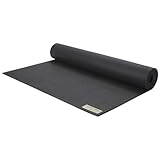 Jade Yoga - Harmony Yogamatte (1,9 cm dick x 61 cm breit x 180,3 cm lang – Farbe: Schwarz.