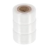 TOGEVAL 3 Rollen Selbstklebendes Dehnbares Veredelungsband aus Farbigem Pe Film Wasserfest Knotenfrei für Pflanzenveredelung an Obstbäumen Walnüssen Pekannüssen und Zitrus