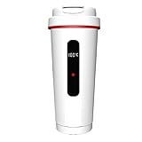 Elektrischer Wasserkocher Für Auto - Edelstahl-Heizflasche | Thermostatische Sofortige Heizbecher für Wasser, Kaffee, Tee, Milch, Foor Reisen, Picknick, Boot, LKW, SUV, Gemeinsamer Schlafsaal, Flugpl