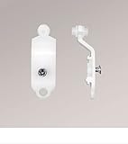 LYSEL 1 Paar Schiebegardine Roller für Paneelwagen