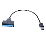 KEXIAO Hochgeschwindigkeits-auf-USB-3.0-Kabel für 6,3 cm (2,5 Zoll) Festplattenadapter mit bis zu 6 Gbit/s Datenübertragung