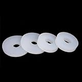 10 Stück weiße Silikon-O-Ringe – 3 mm dicke Gummidichtungen for Wasserhähne, Ventile und Gartenarbeiten(32x68x3mm)