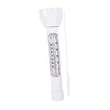 Yardenfun Schwimmbad Thermometer Teich Thermometer Pool Wasser Thermometer Schwimmbad Versorgung Schwimmbad Temperaturmesser Spa Thermometer Schwimmendes Pool Thermometer Sauna