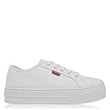 Levi's Damen Tijuana Sneaker, Weiß B White 50, 38 EU