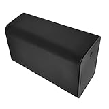 ABOOFAN Abfalleimer mit Druckdeckel für Küche, Bad und Büro, kompakt und leicht zu reinigen