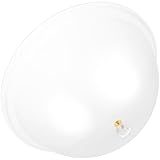 PAMINGONO 1 Stück Acryl Lebensmittelabdeckung 31cm Rund mit Griff Hitzebeständig Transparent Isolierdeckel für Brot Dessert Grill Vielseitig für Küche Garten Catering