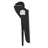 Generisch Wasserrohrzange | Schnellverstellbare Rohrzange 18-30 cm | Robustes Reparaturwerkzeug Für Wasserhahn Toilette Waschbecken Verbindungen Heizungsnüsse Bad Küche Haus